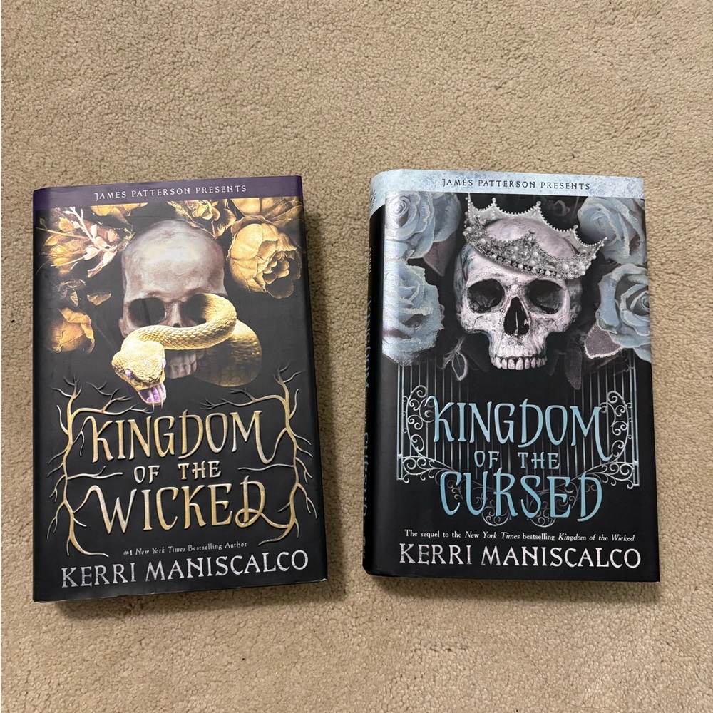 Kingdom of the Wicked and Kingdom of the Cursed Books (HARDCOVER)